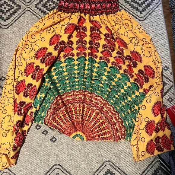 4 for 1! Boho Harem Pants. One Size! - Picture 4 of 8